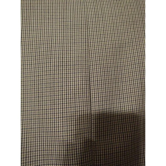 Brooks Brothers Men's Brown Worsted Wool Houndstooth Blazer Sport Coat 46 Long - Picture 8 of 11